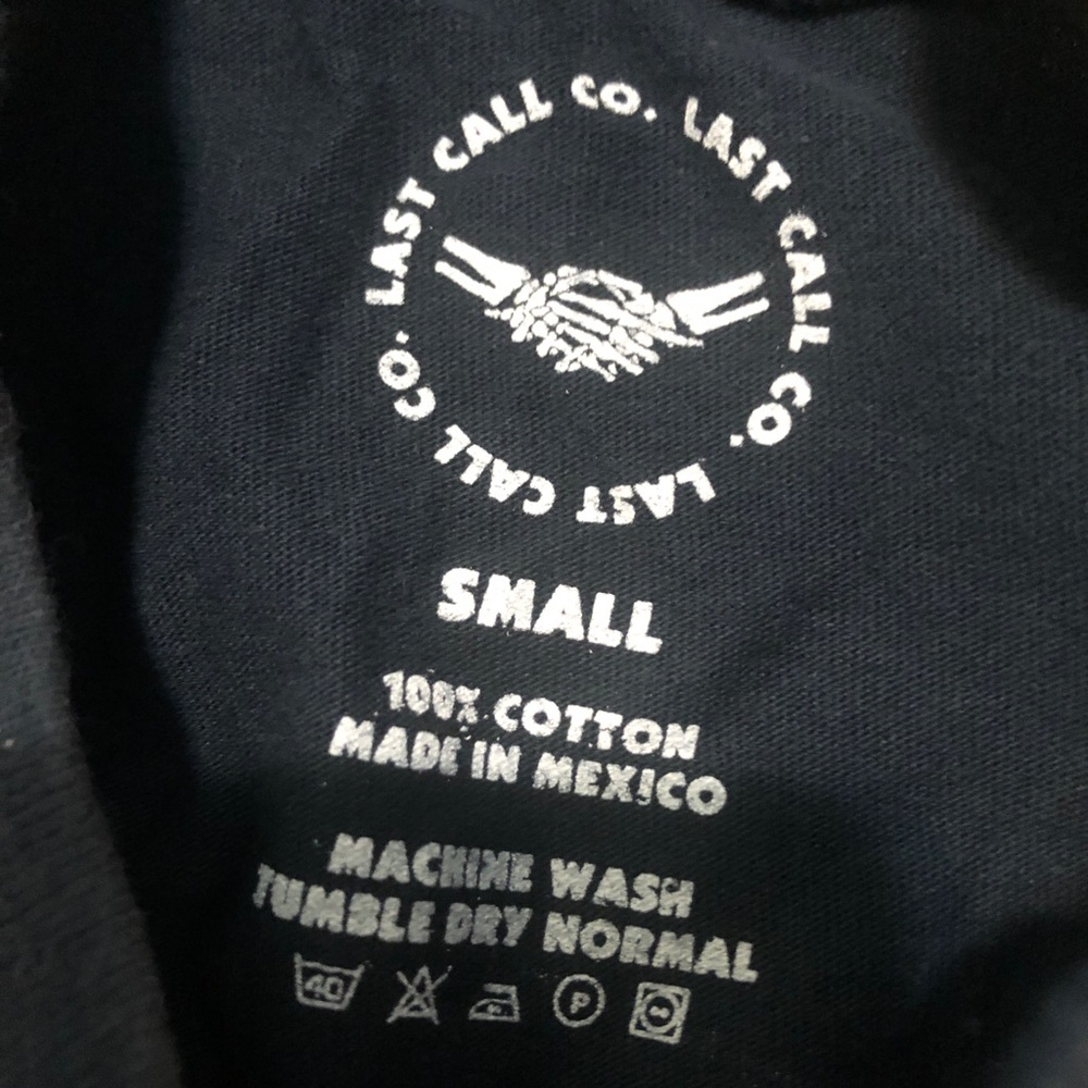 Anti Social Last Call Co. Long Sleeve Grim Reaper Shirt Men’s Small. - Picture 8 of 10